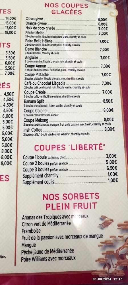 Restaurant Le Mekong - Menu Image 1